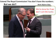 No chance of an election win until banks are sorted