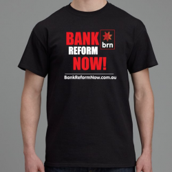 Cotton Black BRN TShirt Front